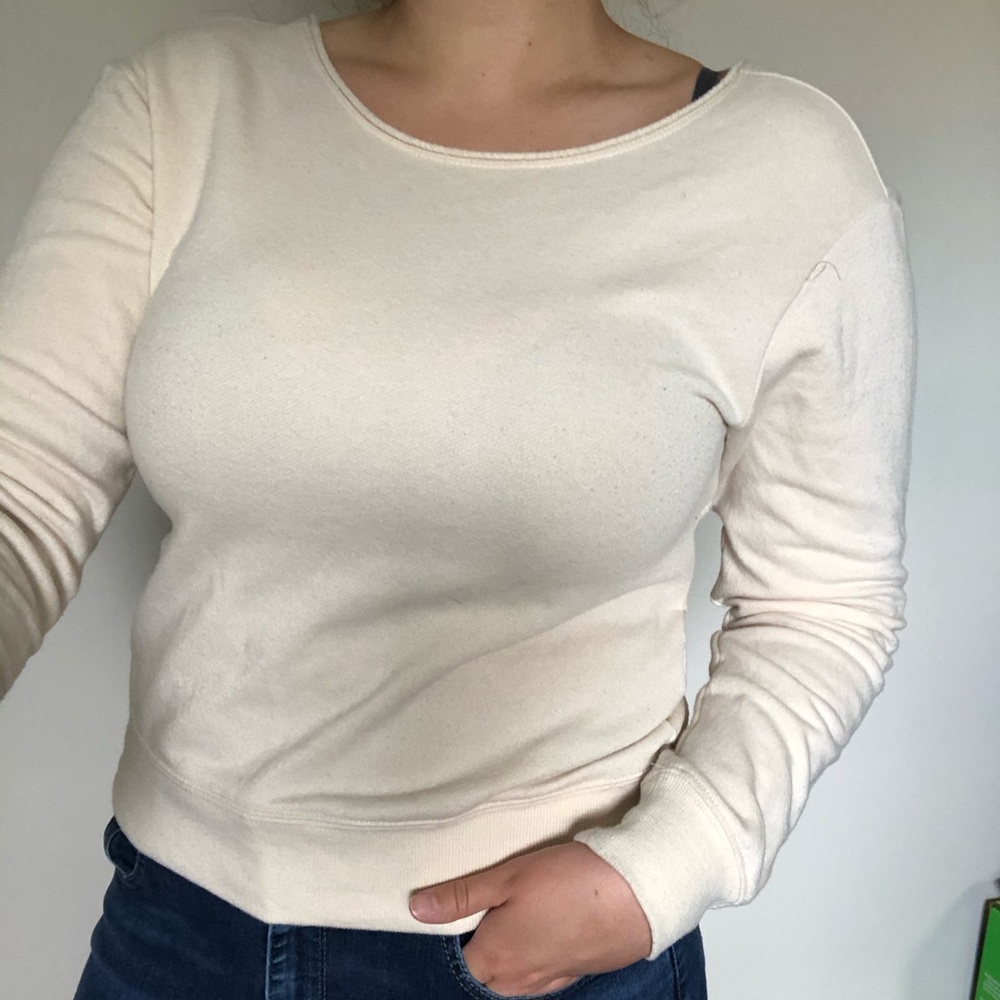 Garage open-back sweater - Picture 1 of 6